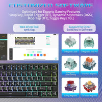 ATTACK SHARK R82 HE Magnetic Gaming Keyboard