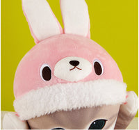 Mofusand Animal Hoodie BIG Plush Doll 35cm Tiger Bunny random - Bear Hugs