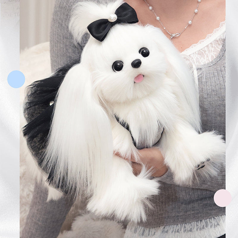 Chongker Realistic Maltese Shoulder Bag - Bear Hugs