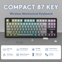 ATTACK SHARK M87 PRO Wireless Mechanical Keyboard