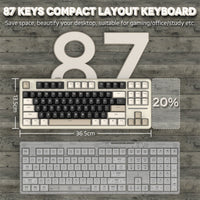 ATTACK SHARK X87 Tri-Mode Gasket Mechanical Keyboard