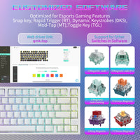 ATTACK SHARK R82 HE Magnetic Gaming Keyboard