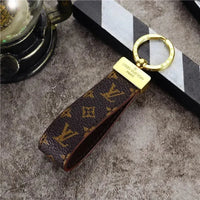 Signature Loop Premium Leather Keychain