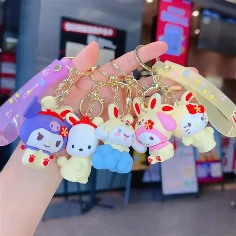 Sanliou Bunny Ears 3D Keychain
