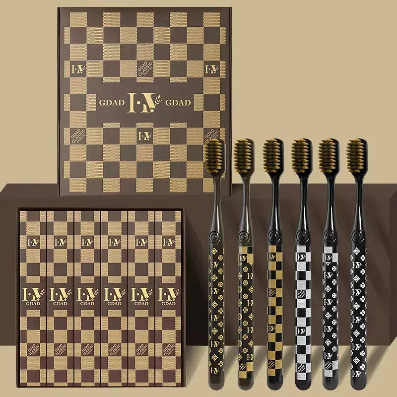 Monogram Luxury Toothbrush Set