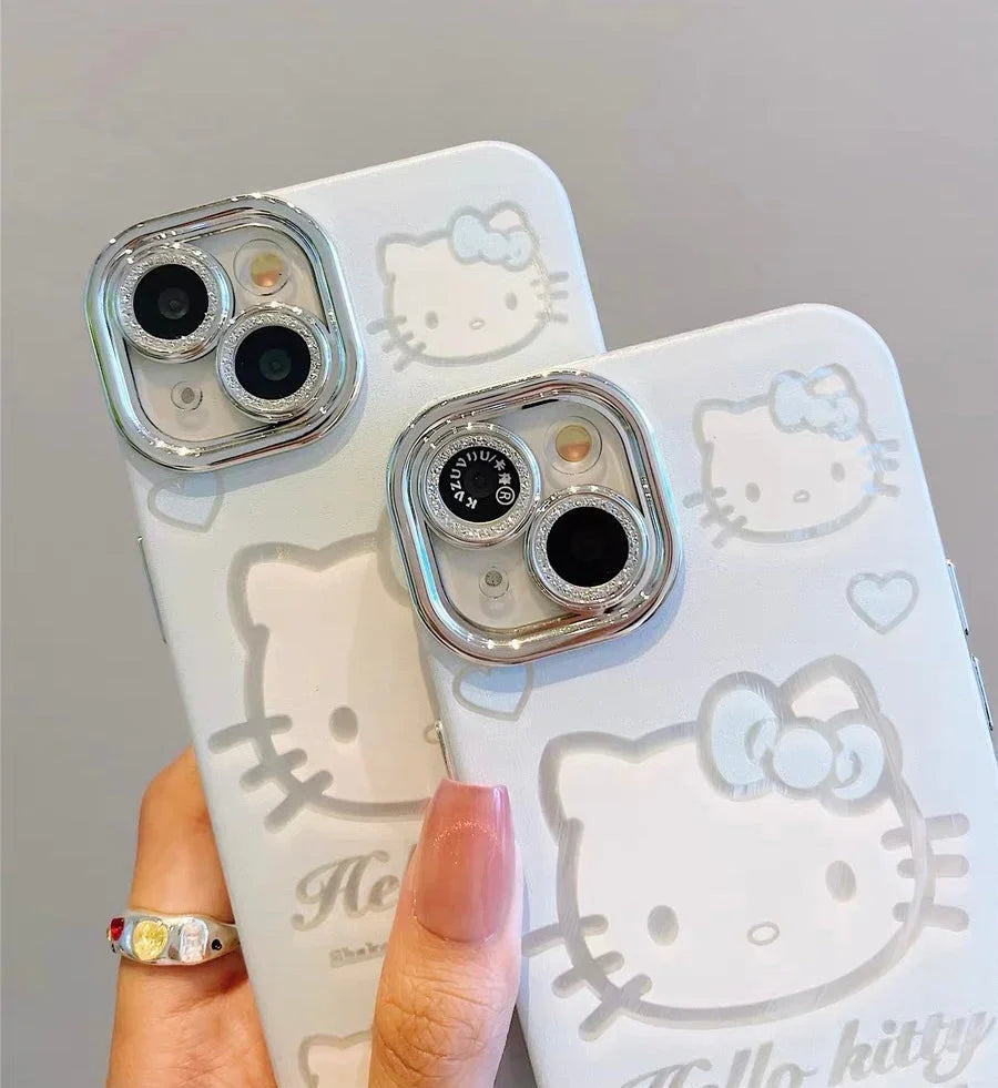 Kawaii Kitty Phone Case for iPhone 11/12/12pro max/13/13pro/13pro max/14/14pro/14pro max/15/15pro/15pro max/16/16pro/16pro max PN6981 - Bear Hugs