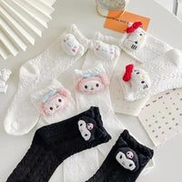 Cute Anime Socks PN7096 - Bear Hugs