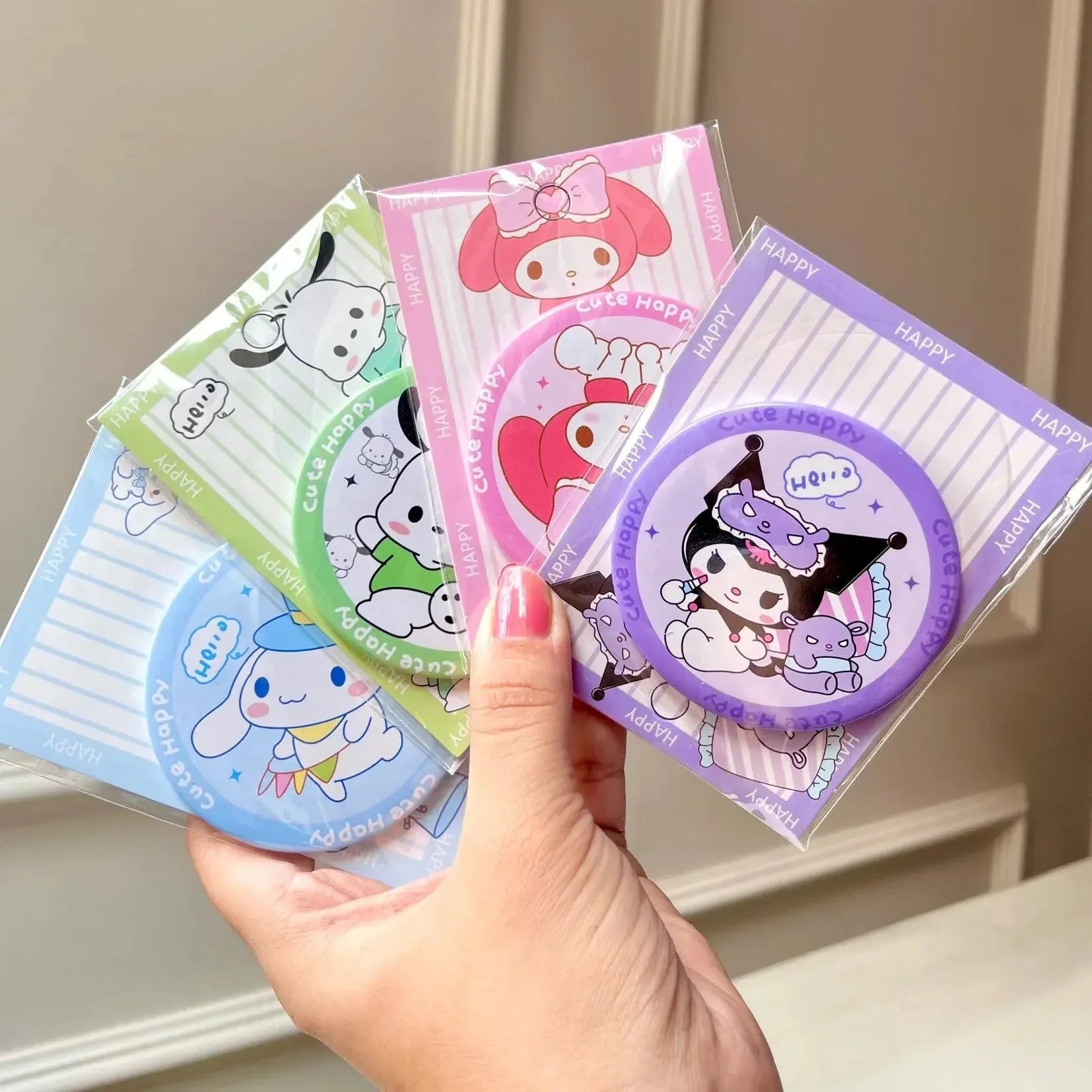 Sanliou Sparkle Pocket Makeup Mirror