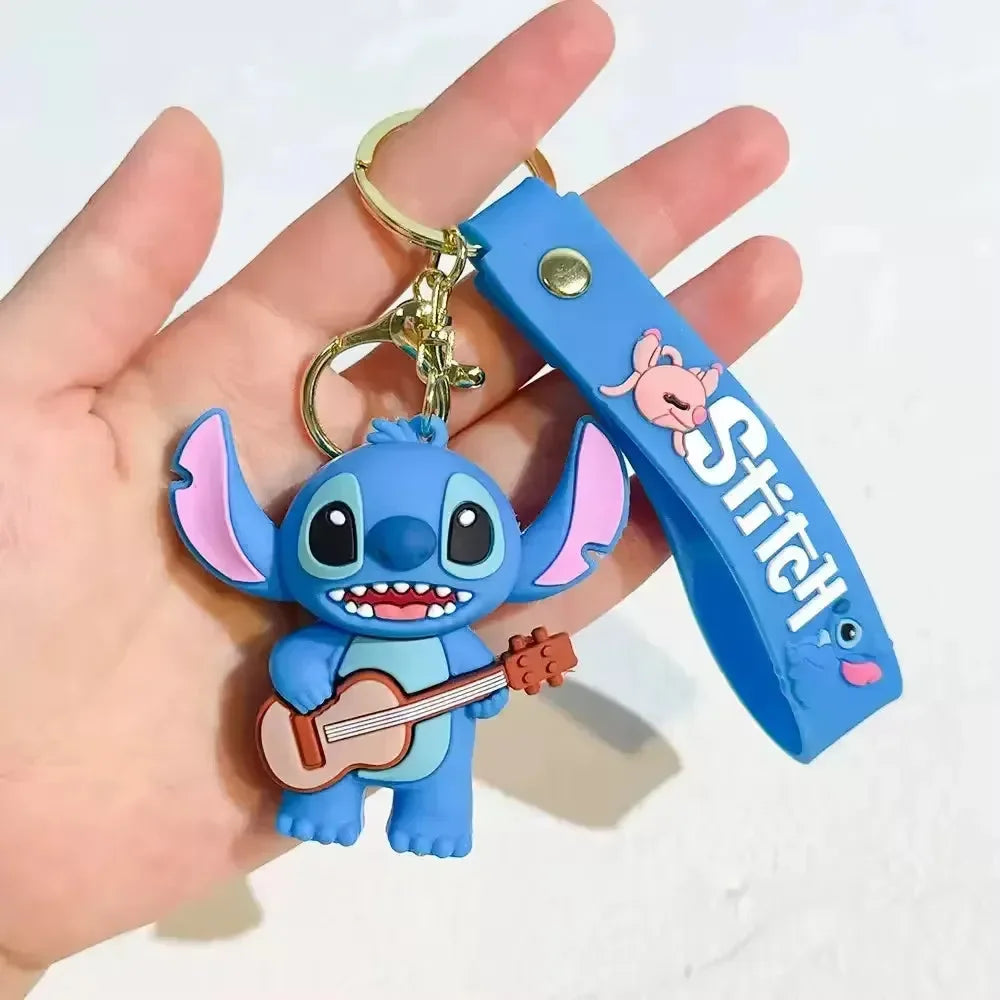 Stitch & Angel Love Duo Keychain