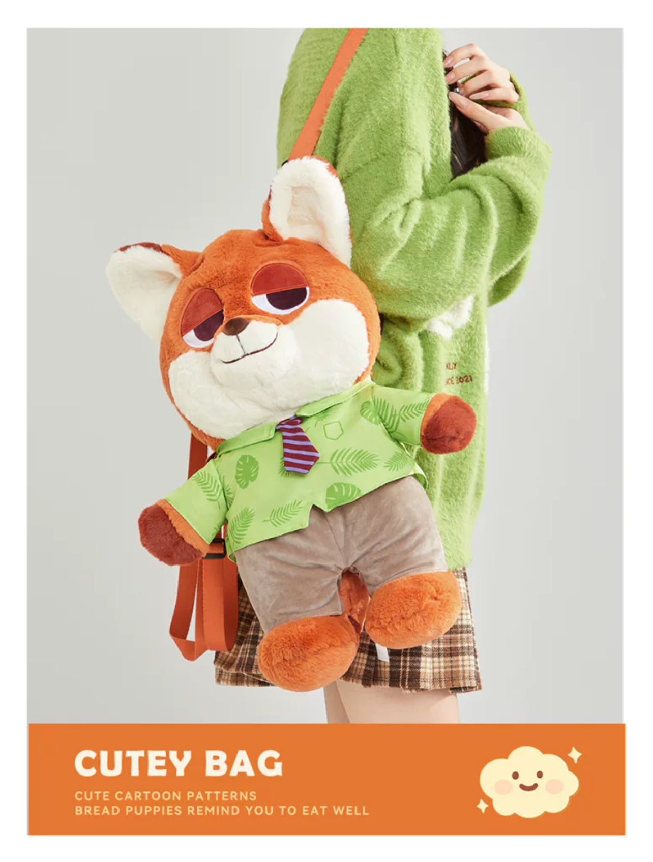 Zootopia Nick & Judy Backpack 🦊🐰 - Bear Hugs