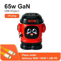 Divoom Dipow 65W GaN Charger - Bear Hugs