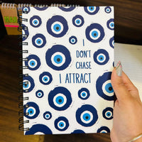 Evil Eye Spiral A5 Diary