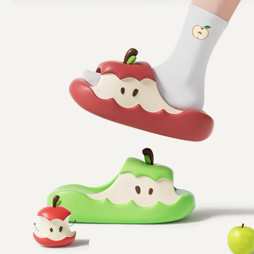 Kawaii Apple Slippers PN7059 - Bear Hugs