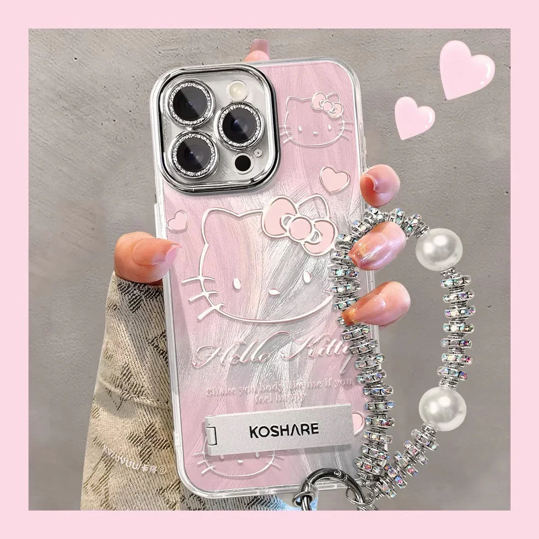 Kawaii Kitty Phone Case for iPhone 11/12/12pro max/13/13pro/13pro max/14/14pro/14pro max/15/15pro/15pro max/16/16pro/16pro max PN6989 - Bear Hugs