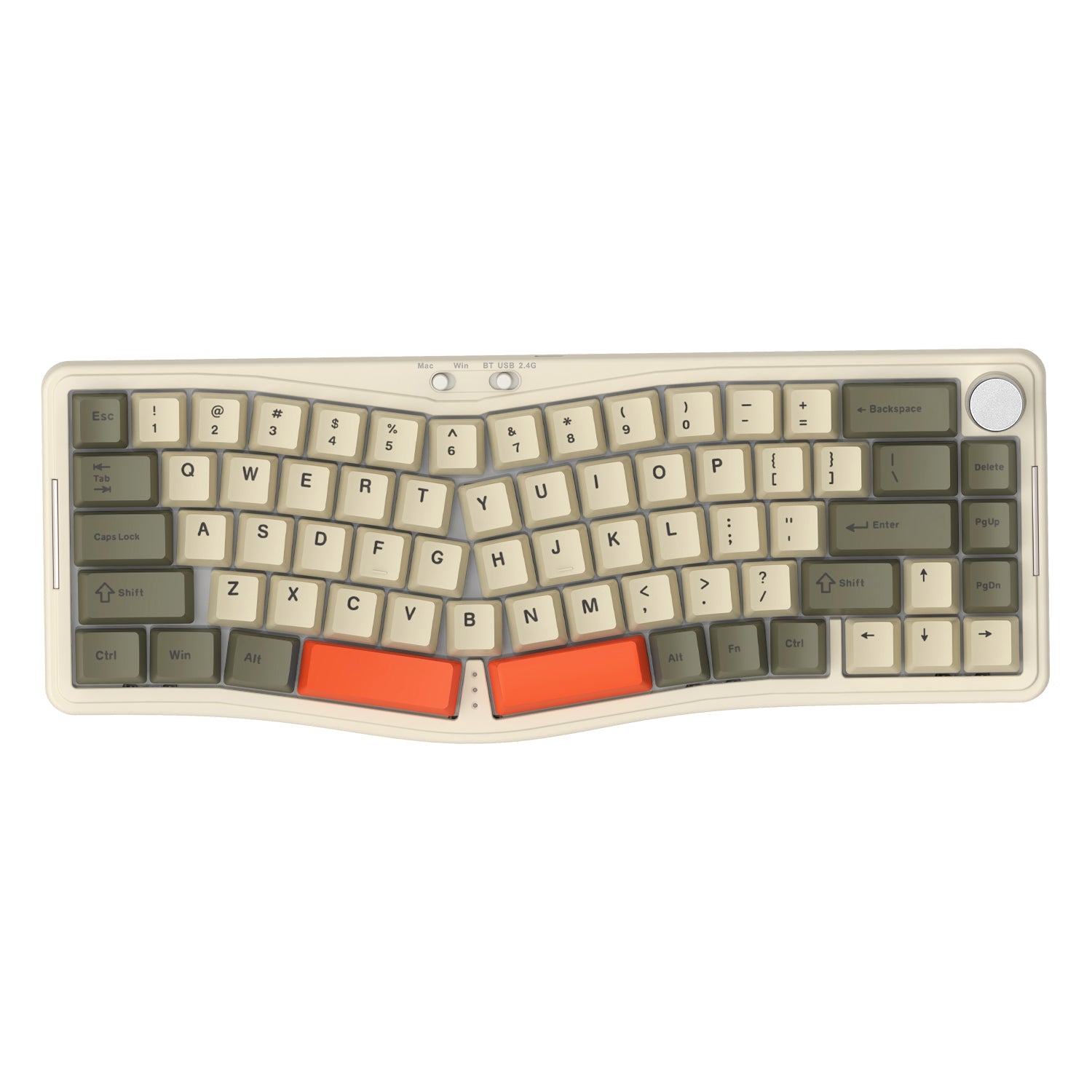 ATTACK SHARK x AJAZZ AKS068 PRO Alice Wireless Mechanical Keyboard - Bear Hugs