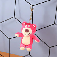 Smiling Lotso Plush Keychain