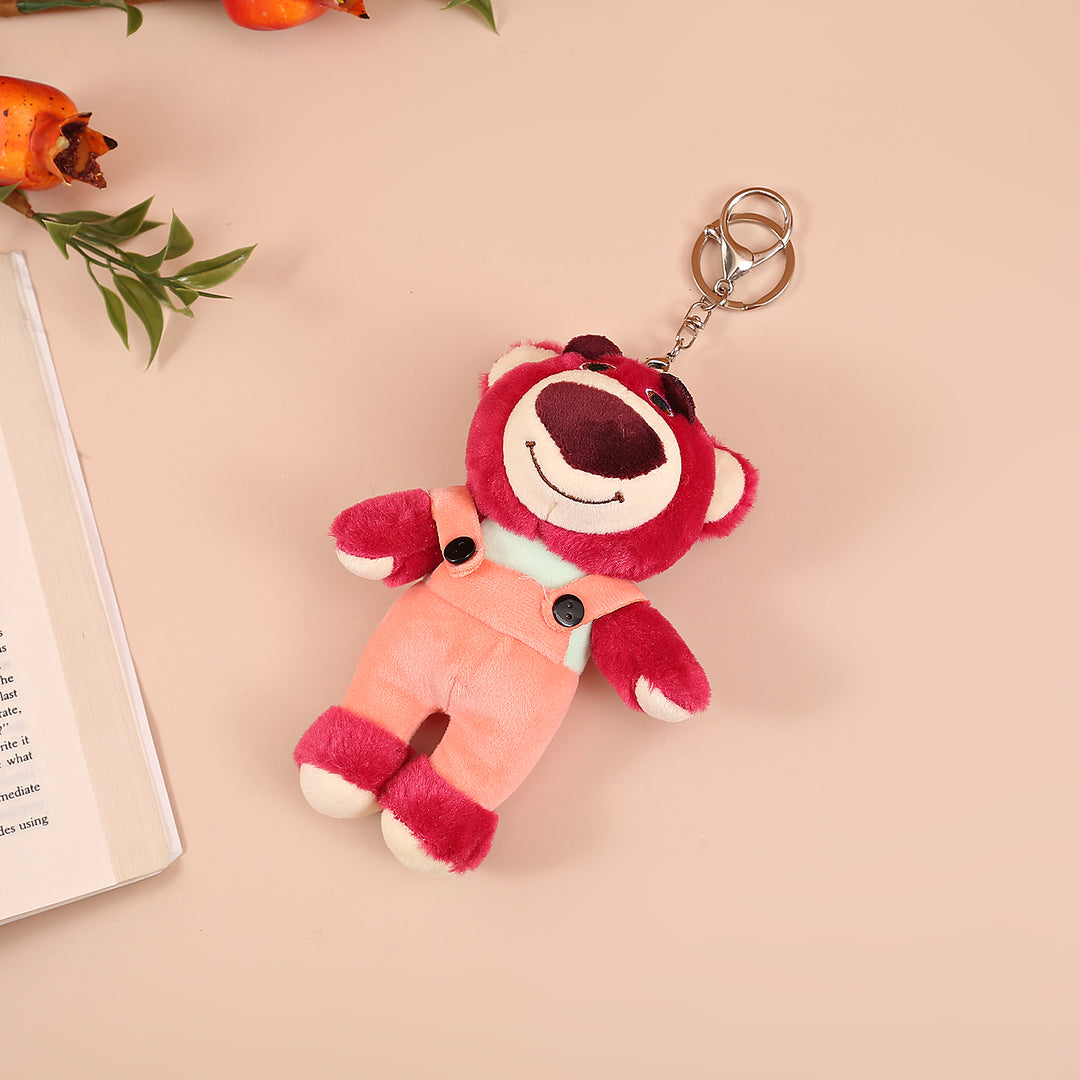 Dungaree Lotso Bear Keychain