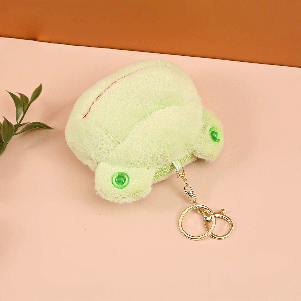 Adorable Froggy Coin Pouch Keychain