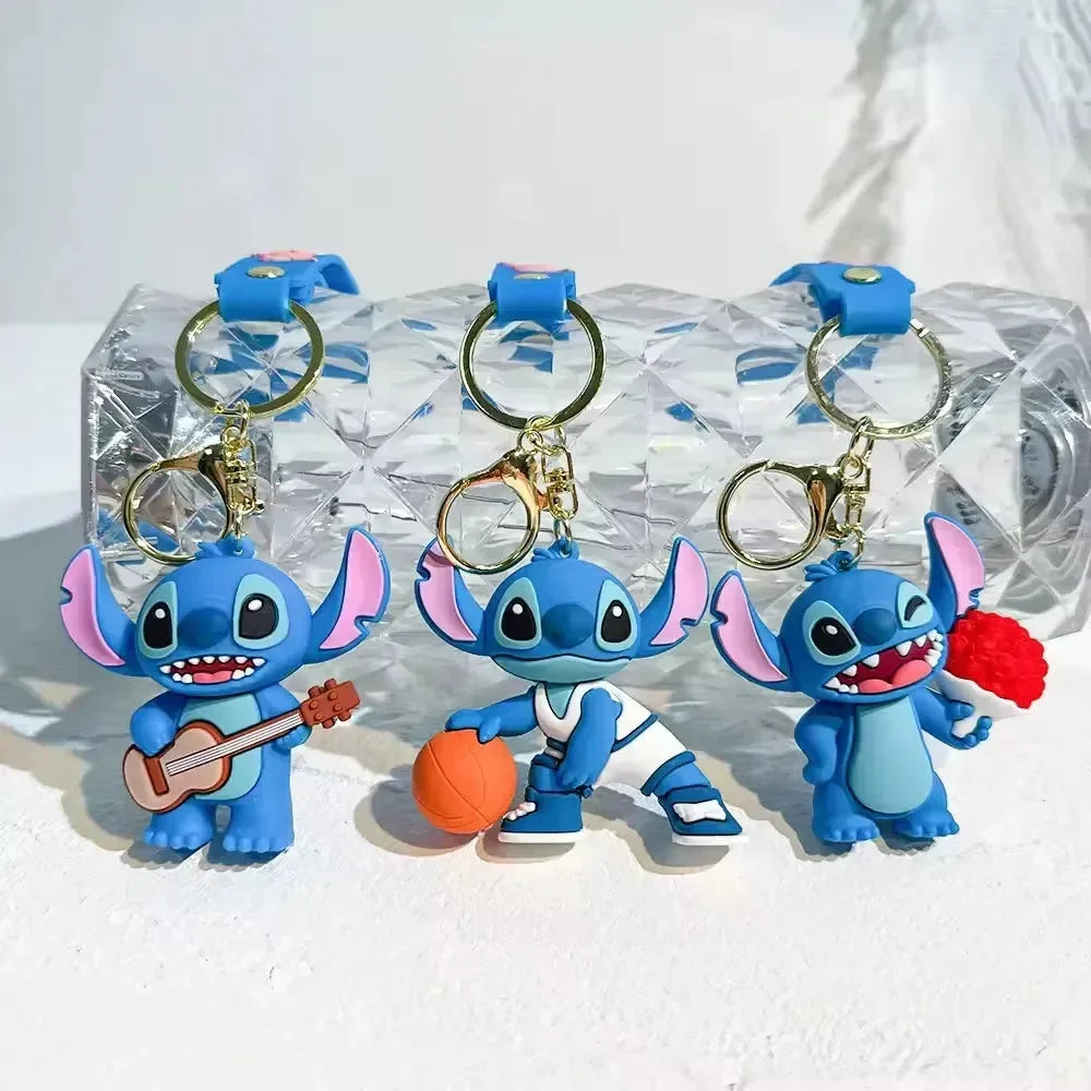 Stitch & Angel Love Duo Keychain