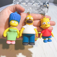 3D Simpsons Keychain