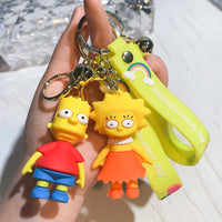 3D Simpsons Keychain