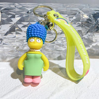 3D Simpsons Keychain