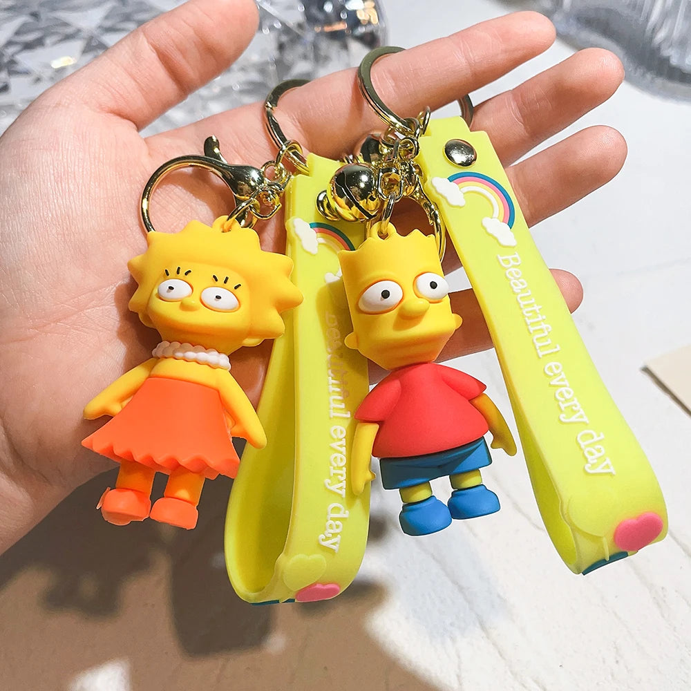 3D Simpsons Keychain