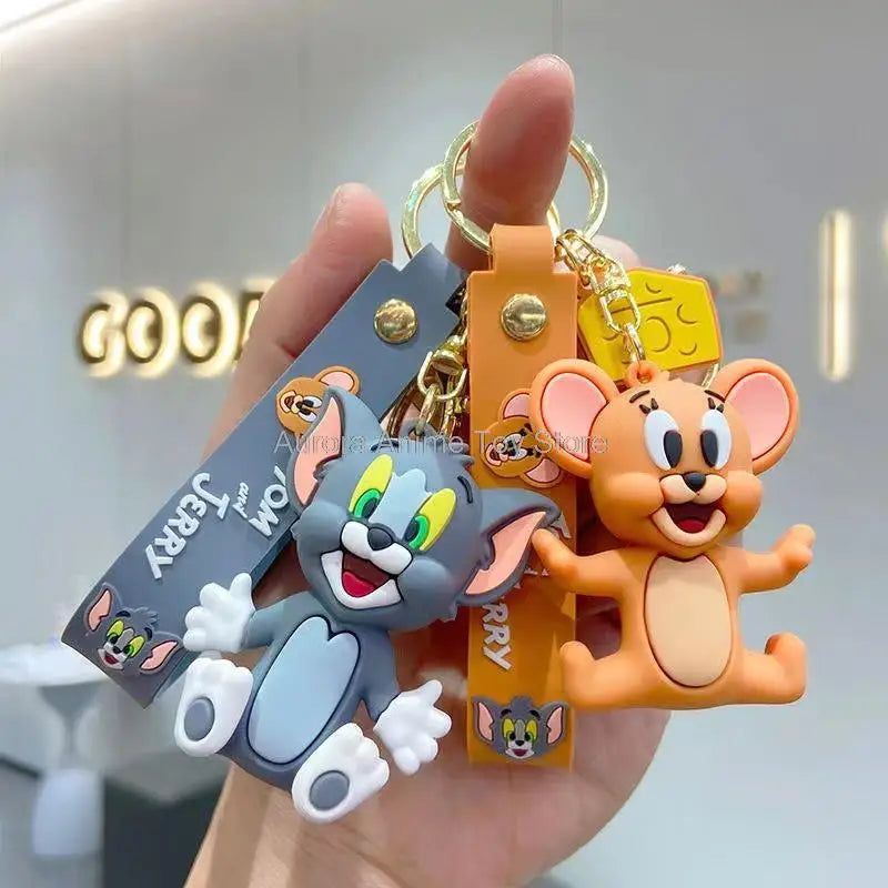 Tom & Jerry Silicon Keychain