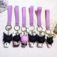 Kawaii Kuromi 3D Keychain