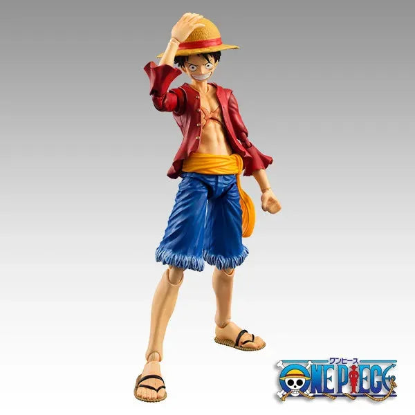 One Piece Luffy and Ace Movable Joints Figurine (18 cm)