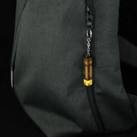 Minecraft Brownstone Torch Keychain