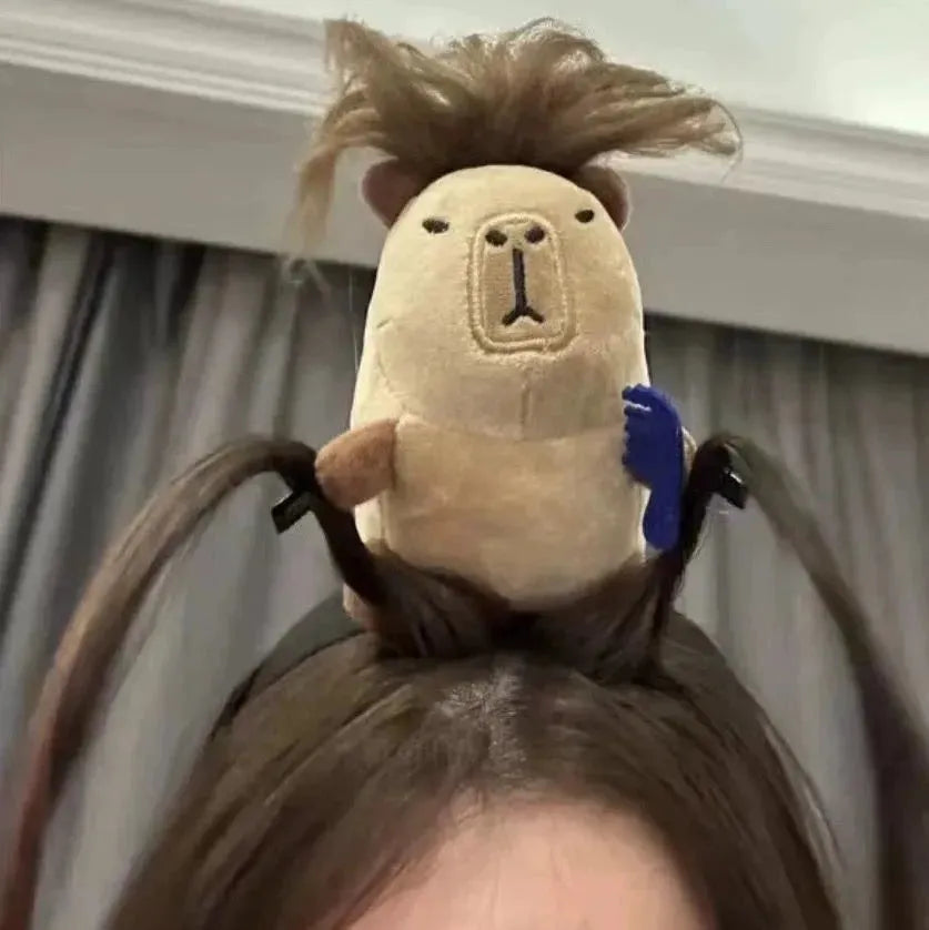 Cute capybara hairband💕🦦 - Bear Hugs