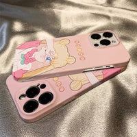 Cute Girl Phone Case for iPhone 11/12/12pro max/13/13pro/13pro max/14/14pro/14pro max/15/15pro/15pro max/16/16pro/16pro max PN6903 - Bear Hugs