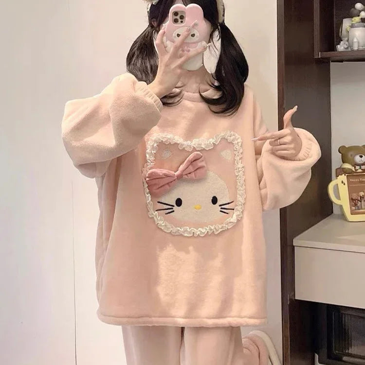 Cute Pajamas Home Suit PN6990 - Bear Hugs