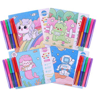 WonderRealm Dual Sided Doodle Book