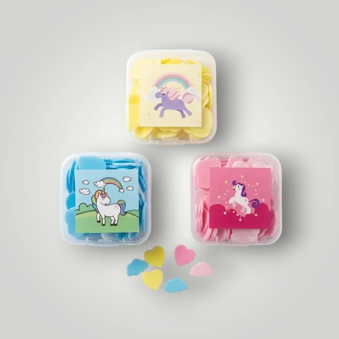 Fairy Unicorn Pocket Paper Soap Leaves