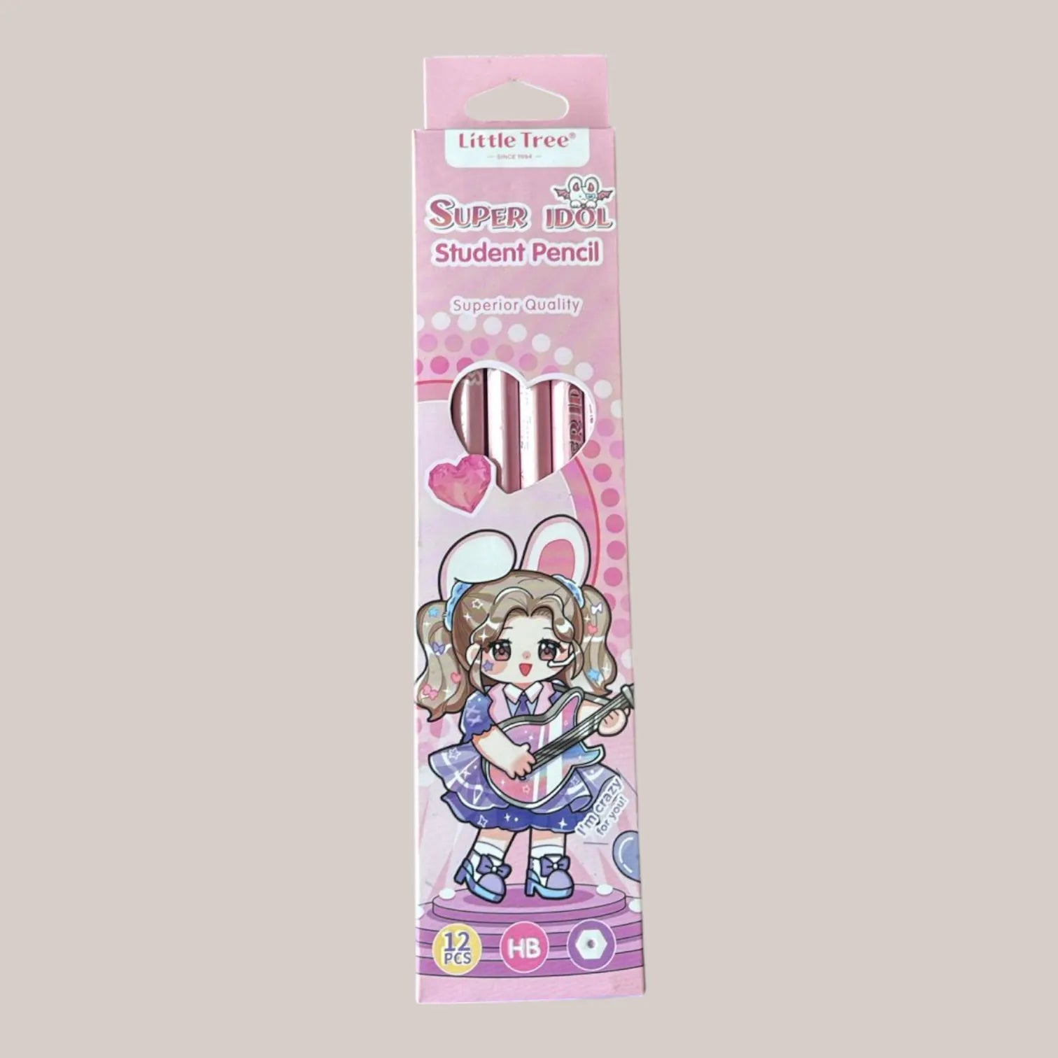 Dreamy Girly HB Pencils (Set of 12)