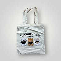 Typography Canvas Minimalist Tote