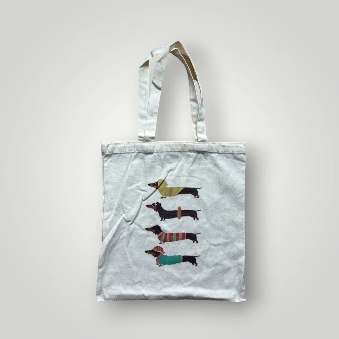 Typography Canvas Minimalist Tote