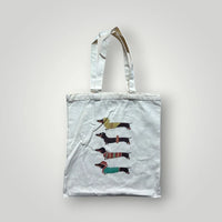 Typography Canvas Minimalist Tote