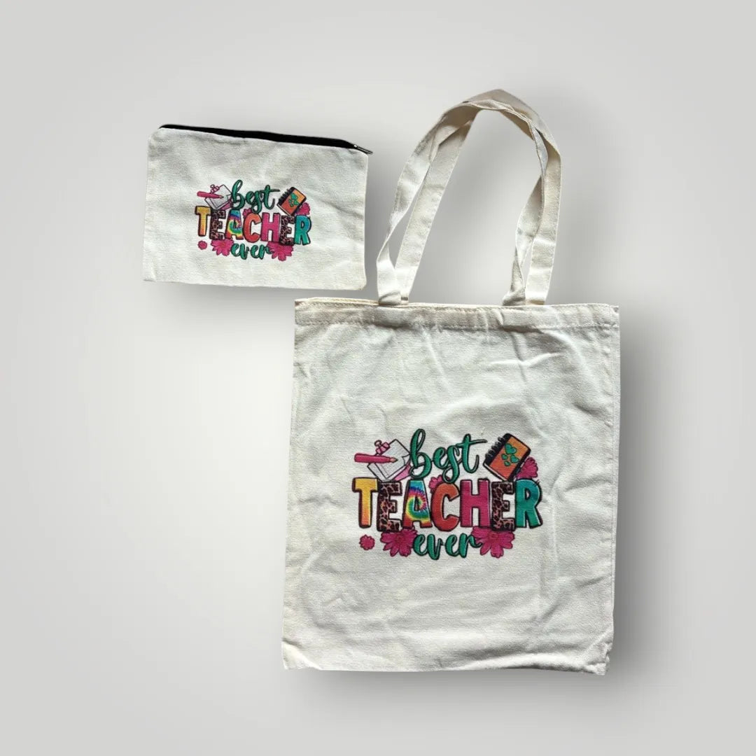 Premium Minimalist Tote & Pouch