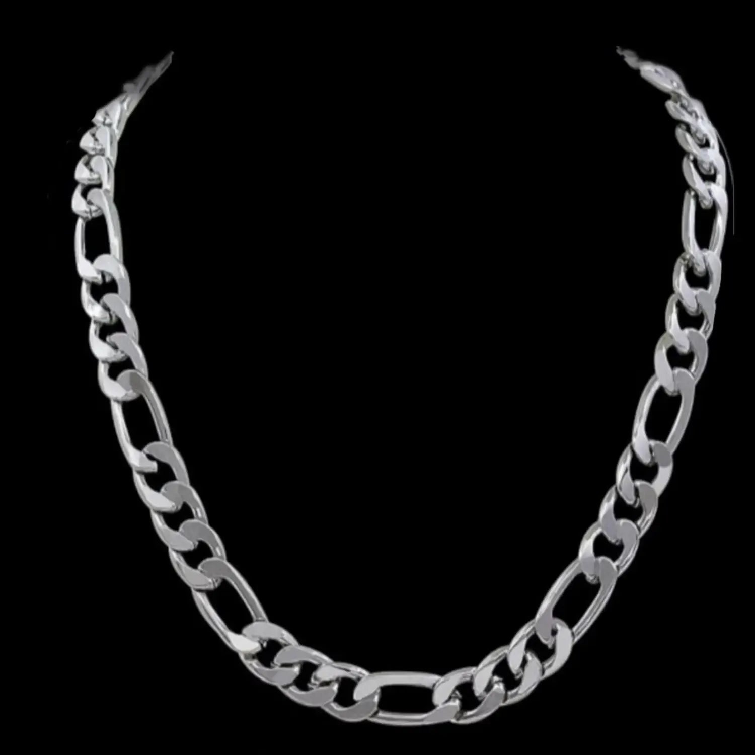Modern Chrome Premium Silver Chain