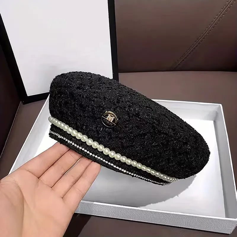 Haute Couture Designer Beret Cap