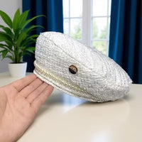 Haute Couture Designer Beret Cap