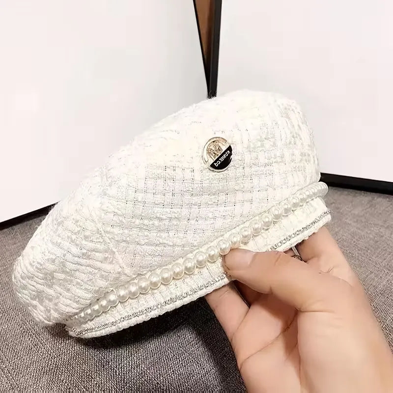 Haute Couture Designer Beret Cap