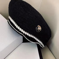 Haute Couture Designer Beret Cap