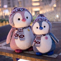 Kawaii Stuffed Plush Penguin Sleeping Pillow