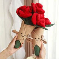 JC Everlasting Romance Plush Rose Bouquet