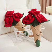 JC Everlasting Romance Plush Rose Bouquet