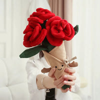 JC Everlasting Romance Plush Rose Bouquet